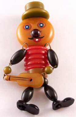 BP282 vintage ukelele man jointed pin